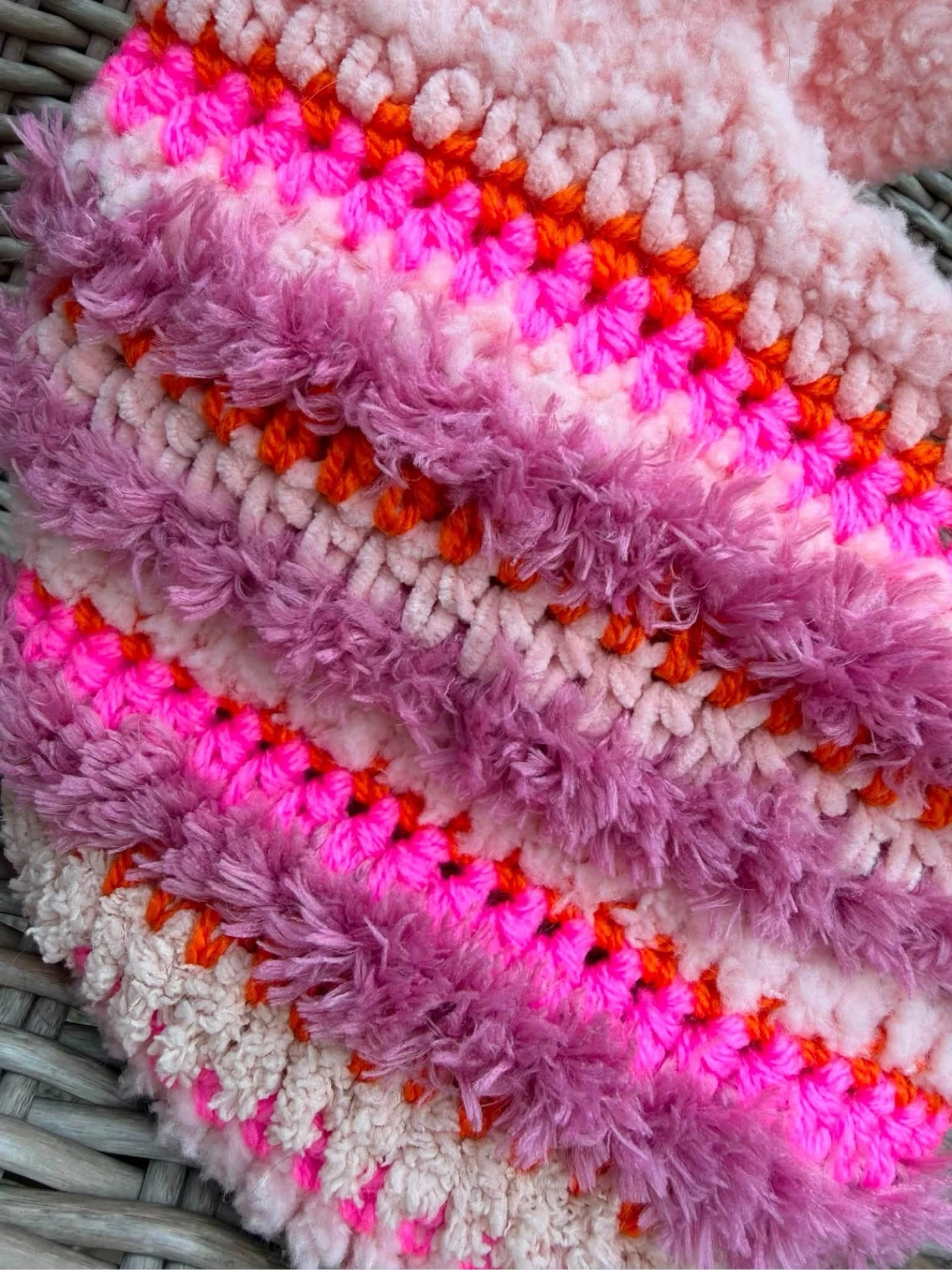 bolsa boho de crochê – photo 2